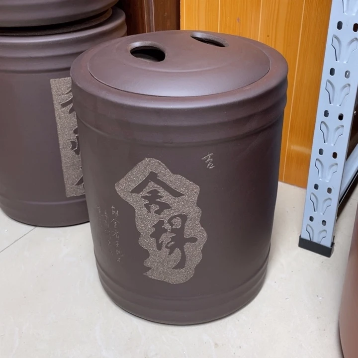 紫砂茶叶罐宜兴紫砂