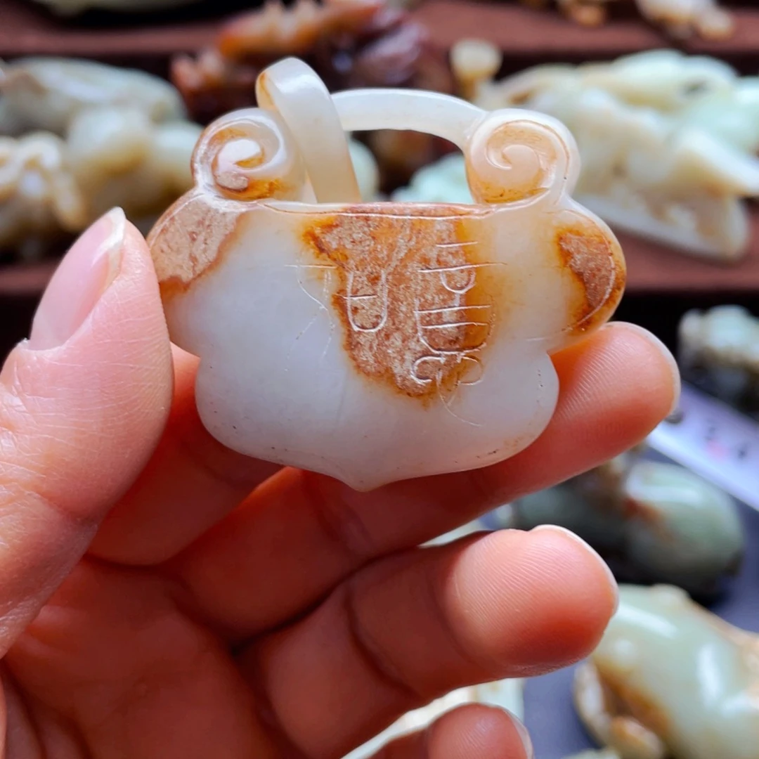 吊坠白玉菩提摆件