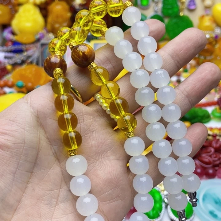 树脂制品52号设计款项链