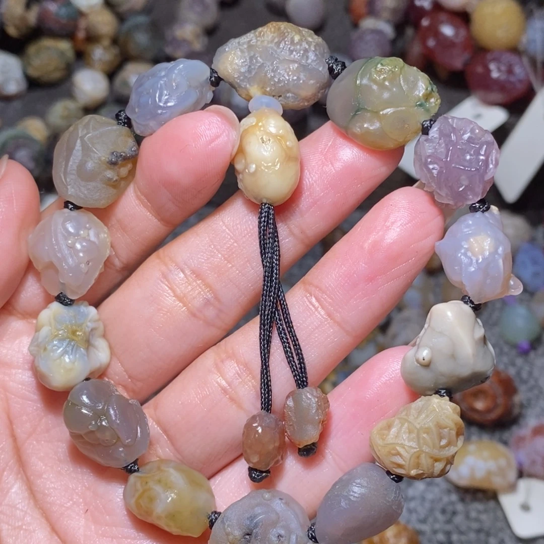 玛瑙/玉髓未镶嵌珠宝半成品