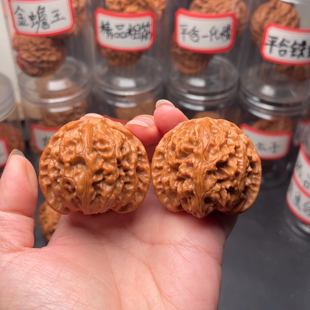 把件文玩核桃44全品老树苹果园