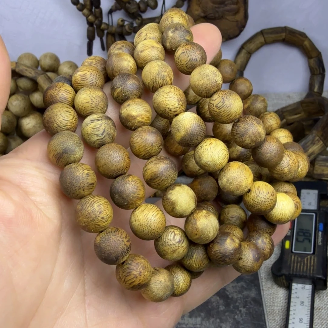沉香碎屑沉香乌身圆叶九九沉1.0单圈多样性发一