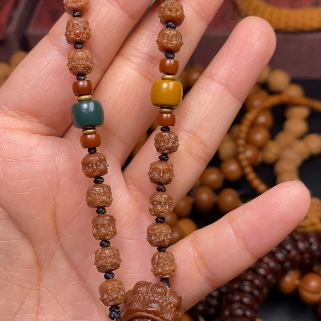 猴头核桃吊坠橄榄核桃