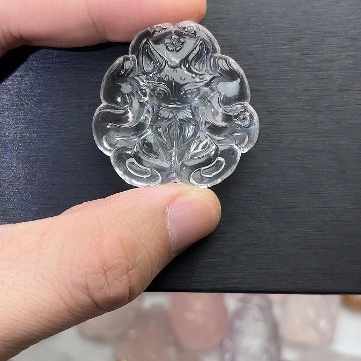 紫晶未镶嵌吊坠(不含链)