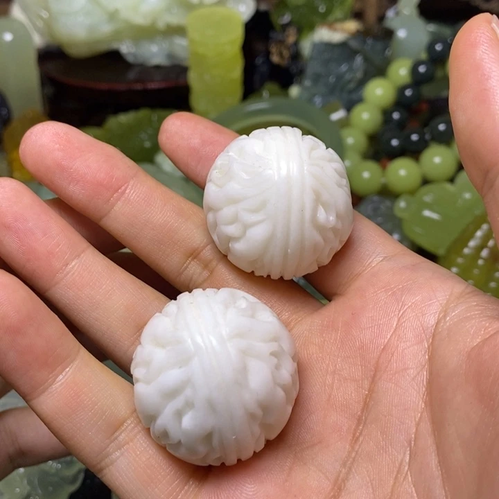 岫玉未镶嵌岫玉颈饰