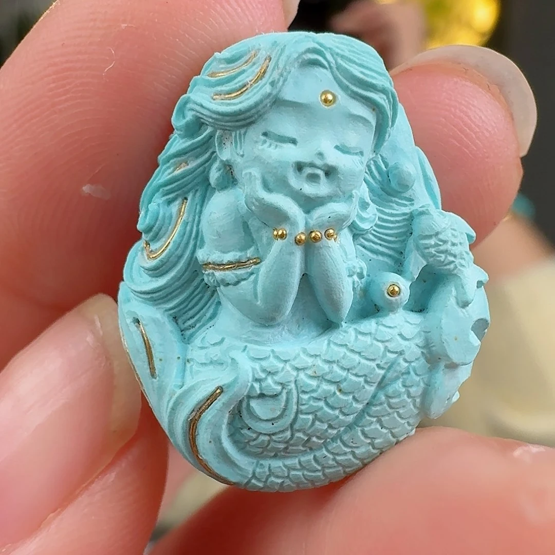 绿松石珠宝奇石未镶嵌