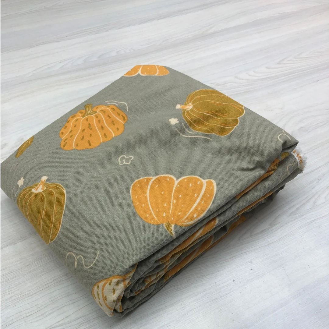 （灰色3.5米伽罗小南瓜）布料超软水洗棉