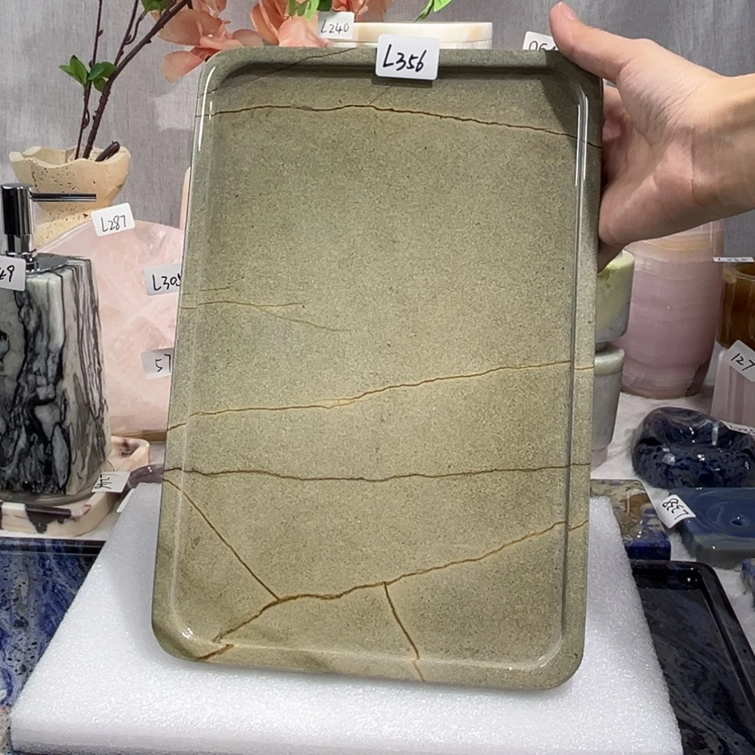 石材天然奢石大理石摆件356