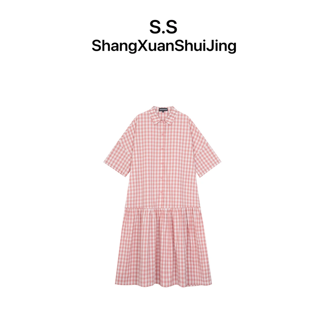 上玄水镜& 【沐晨】品牌设计师女装时尚百搭连衣裙 Q25246085