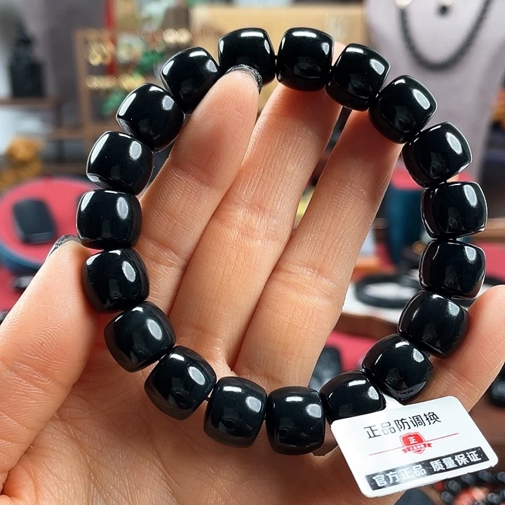 和田玉手串未镶嵌卡12羊脂级