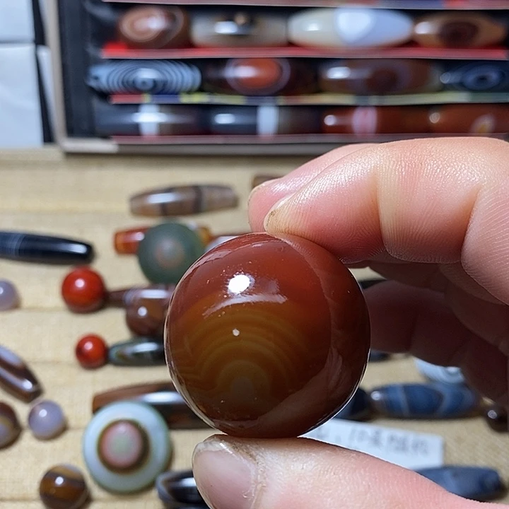 玛瑙/玉髓合金颈饰