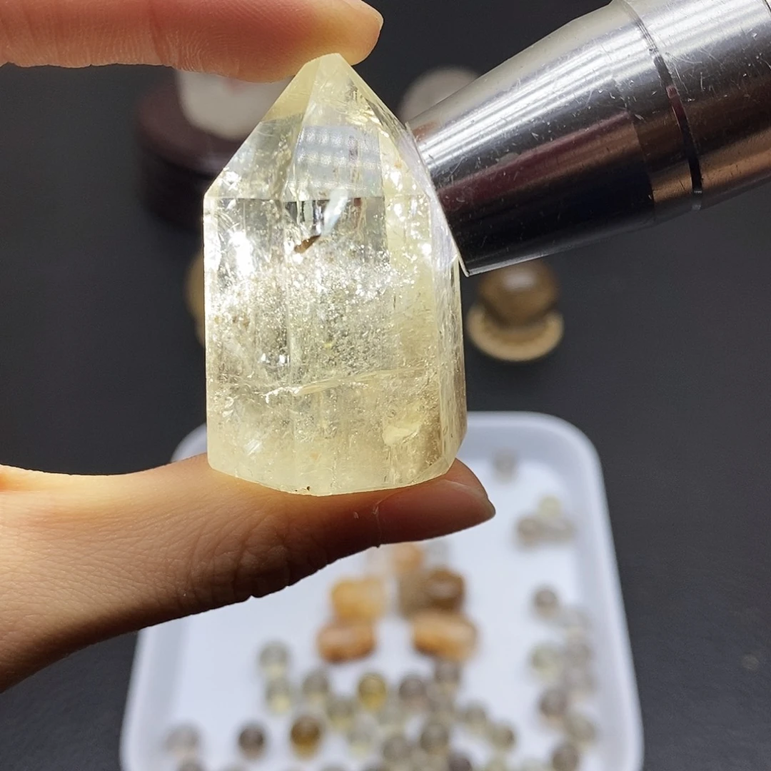未镶嵌水晶珠宝半成品203水晶石