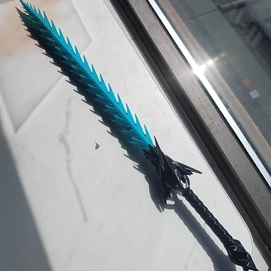 魔童降世申公豹武器直溜版雷公鞭3D打印模型仿真道具关节儿童玩具