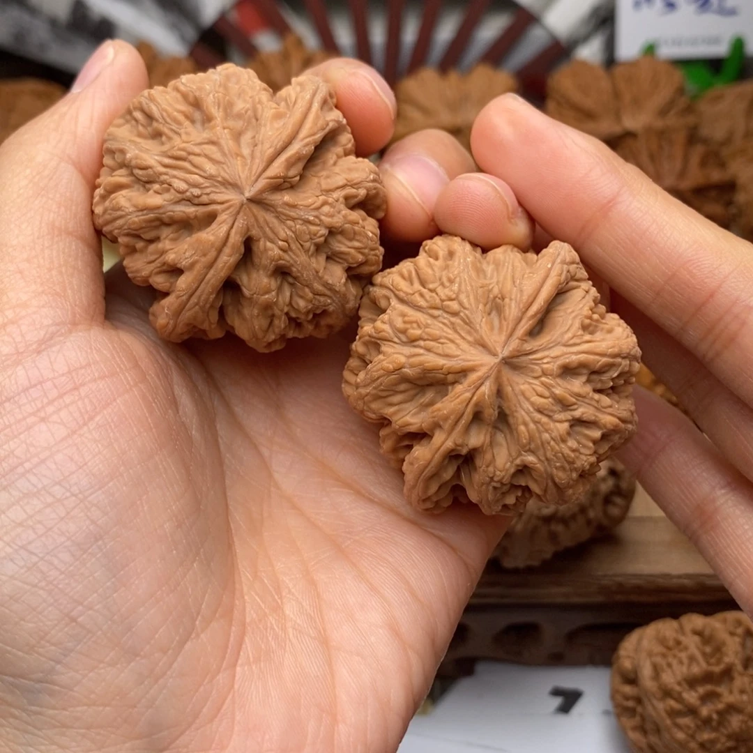 文玩核桃把件450号43全品粗筋