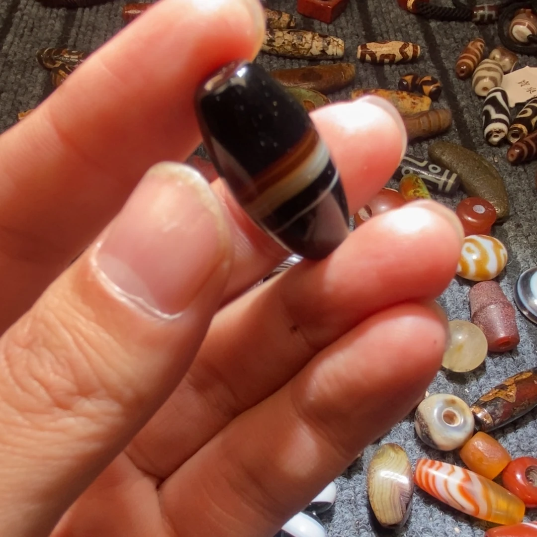 玛瑙/玉髓合金颈饰