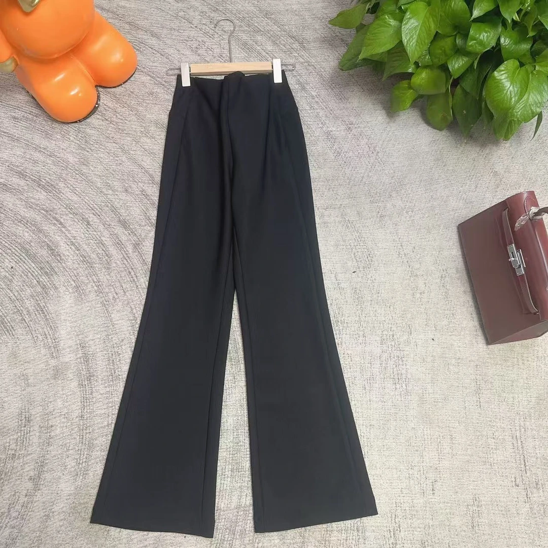 2025V v工作室新款 春夏高定新款长裤显瘦高腰休闲百搭—8511