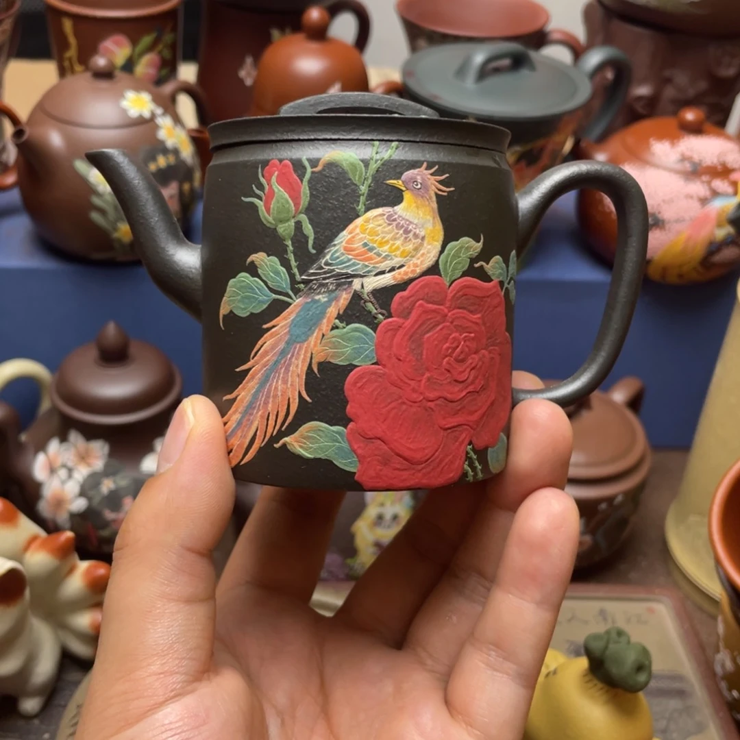 T***k茶杯紫泥紫砂茶壶160cc