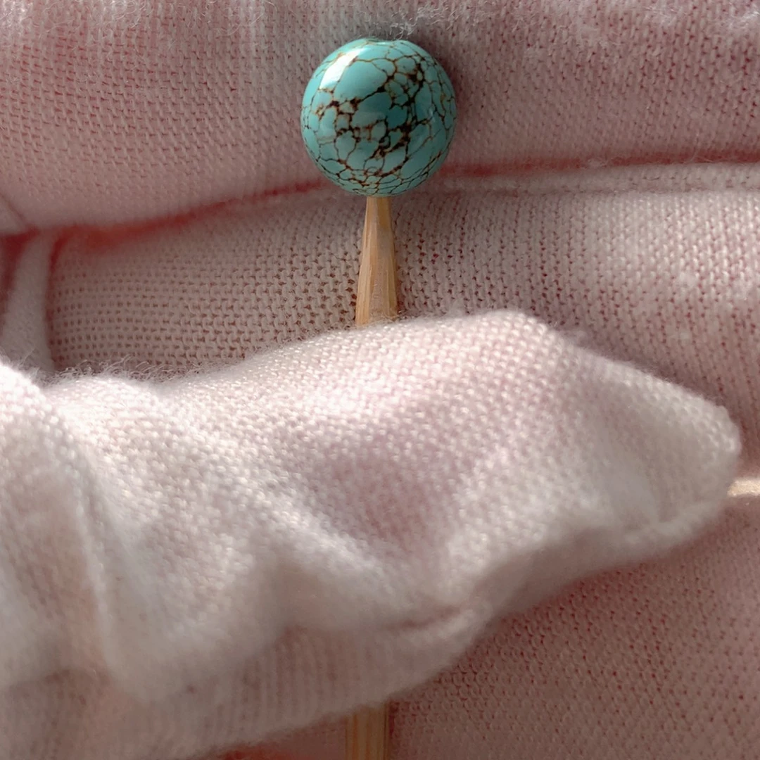 绿松石未镶嵌挂件