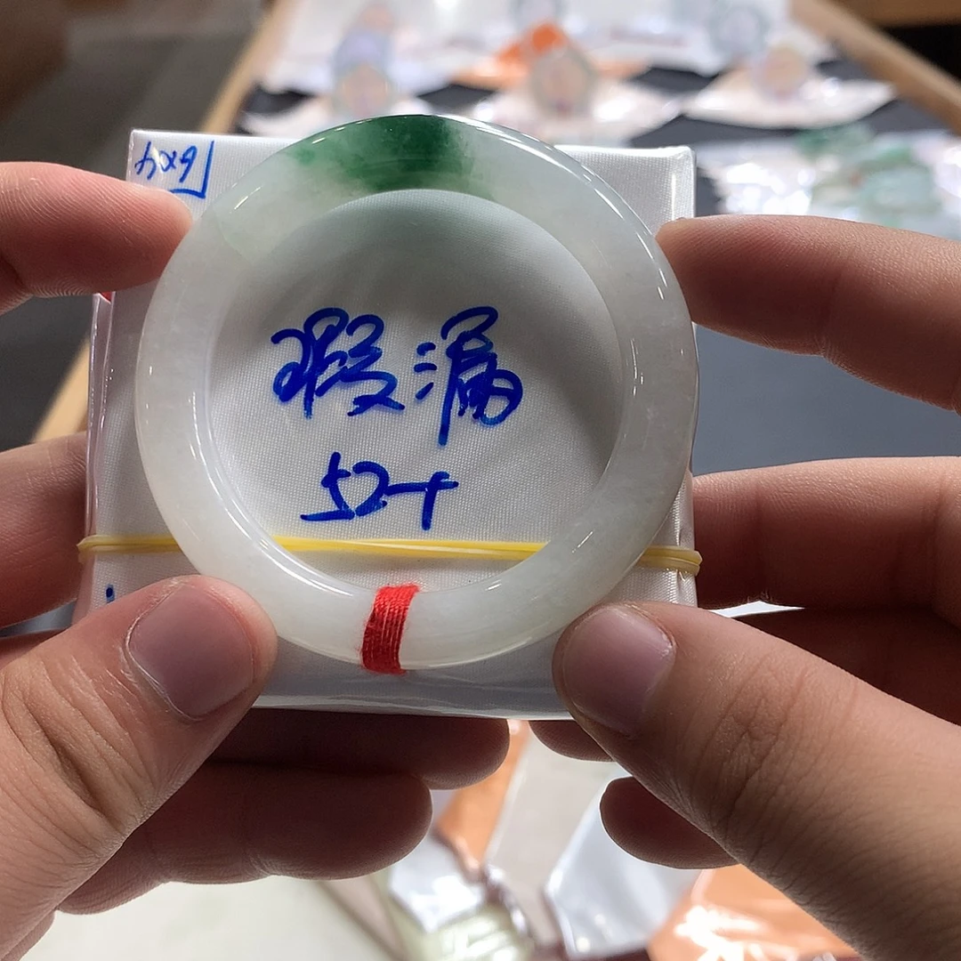 未镶嵌手镯翡翠天然a货翡翠大捡漏52