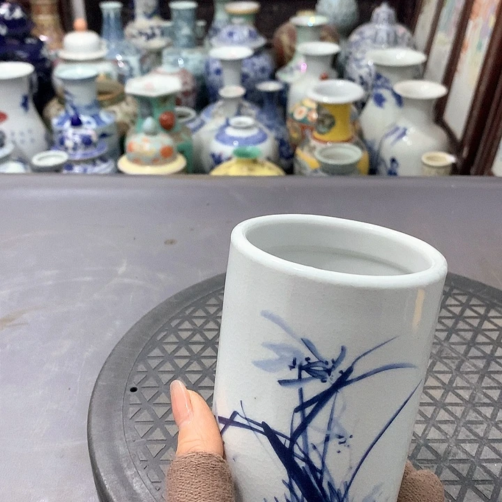 陶摆件博古架陶瓷摆件