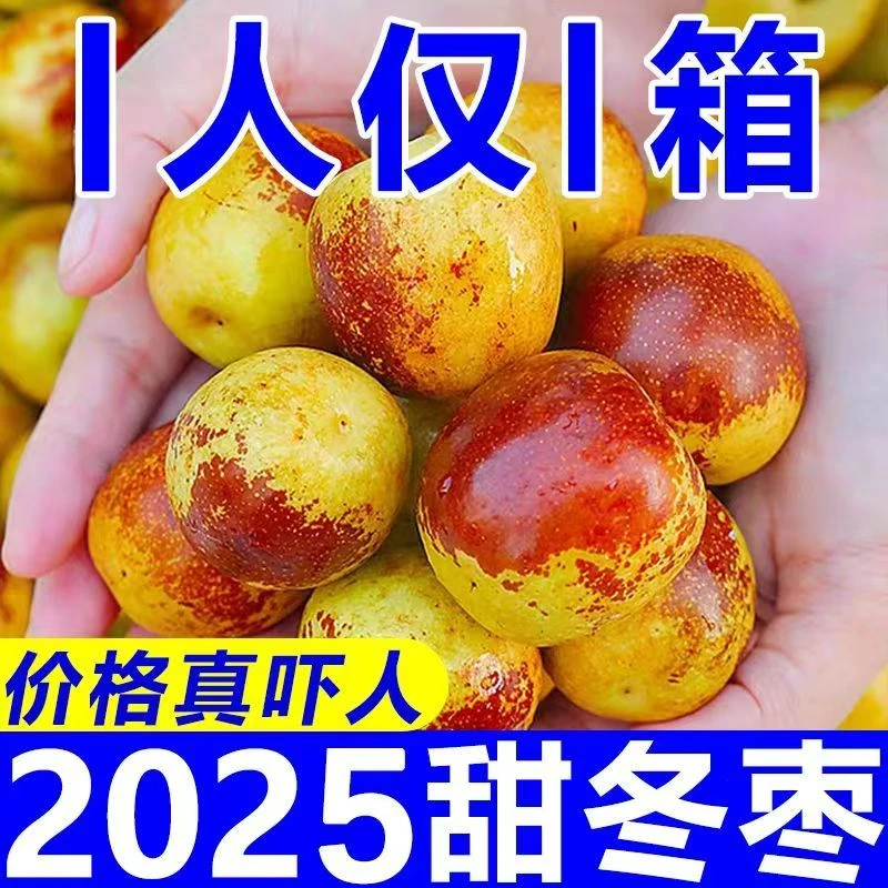 【脆甜多汁】正宗冬枣脆甜冬枣青枣新鲜应季孕妇水果包邮