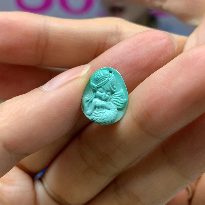 绿松石配饰未镶嵌