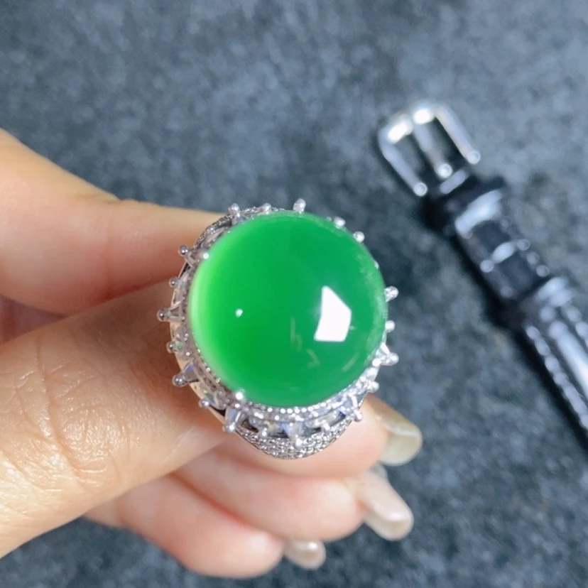 【闪购商品】翡翠挂件未镶嵌蛋面