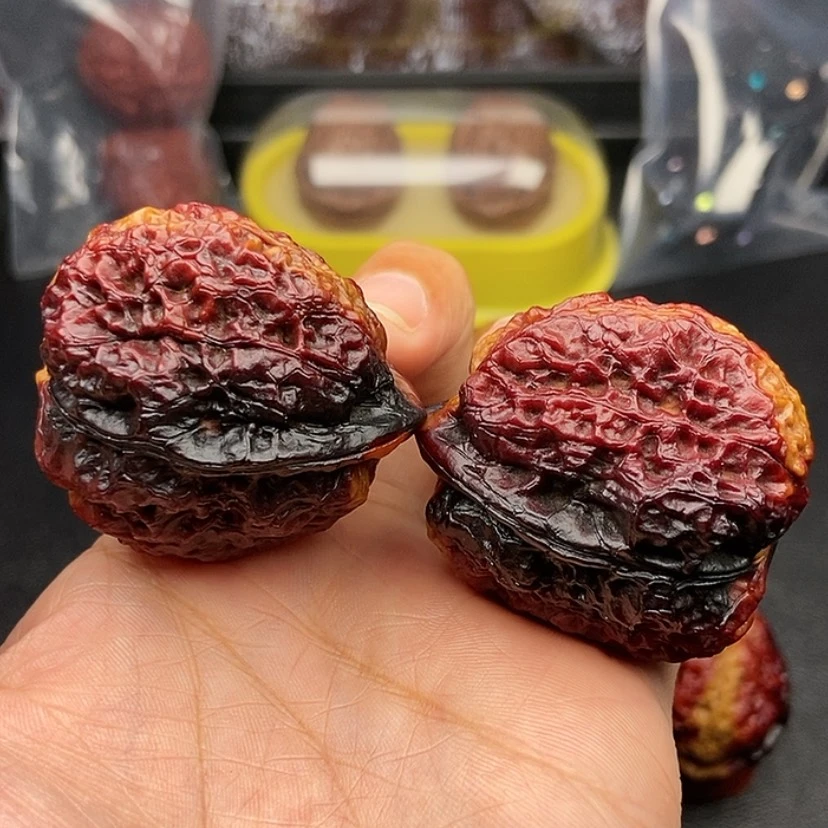 【闪购商品】把件文玩核桃42尺龙脊妖蟾