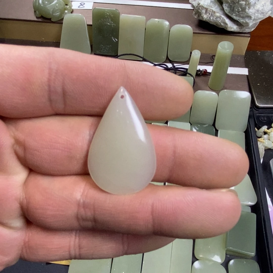 颈饰未镶嵌和田玉末**好08