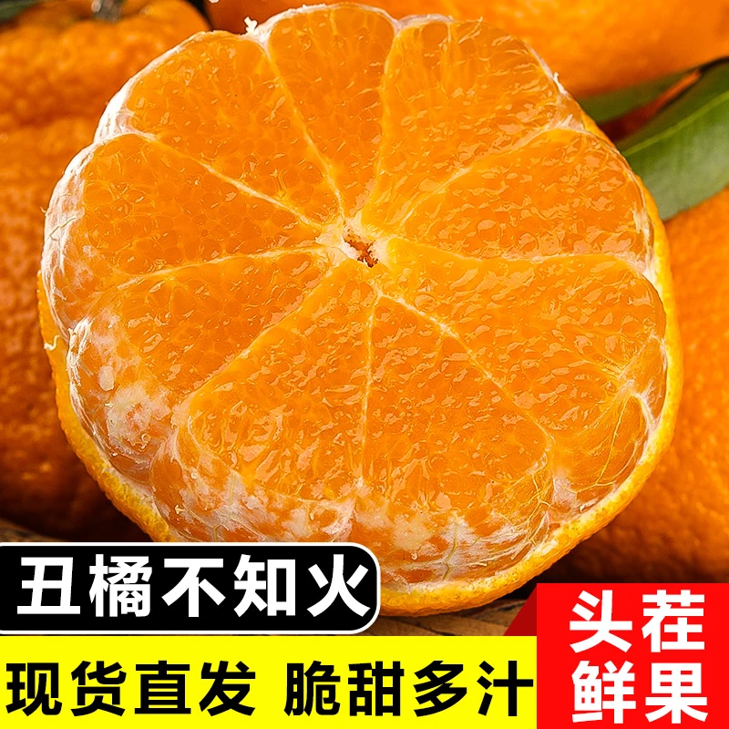 丑橘四川丑橘新鲜桔子粑粑脐橙橙子沃柑水果水果当季热卖水果零食