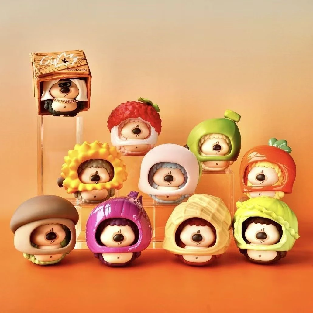 正版新品脆小布果然蔬BUFF系列潮玩盲