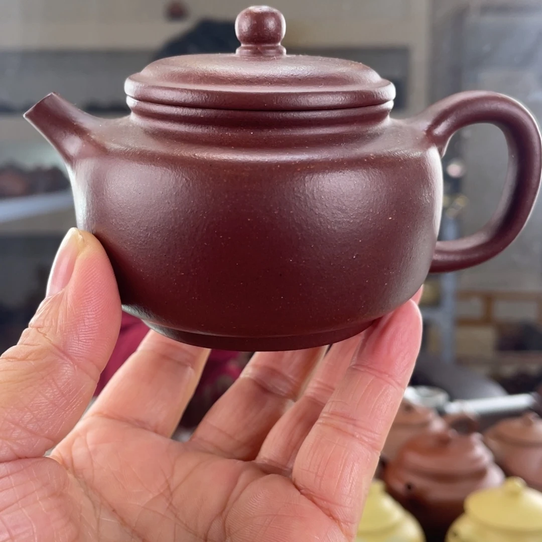 茶壶紫砂五号井底槽清五堂徳钟150cc左右