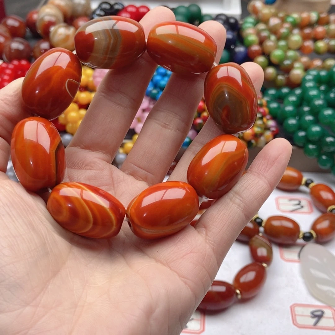 【闪购商品】玛瑙/玉髓手链未镶嵌上***?