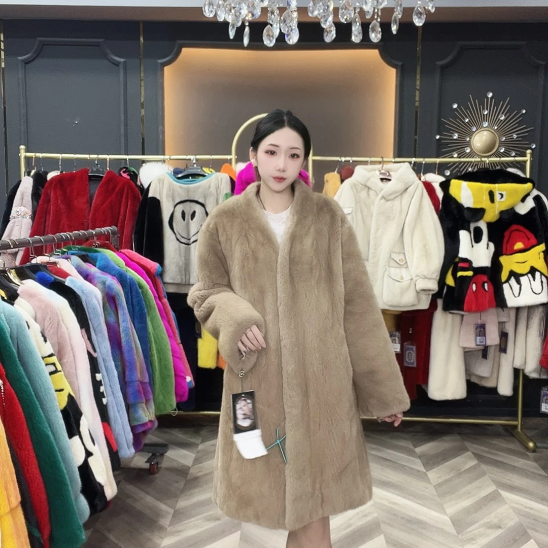 130斤内冬季新款时尚水貂
