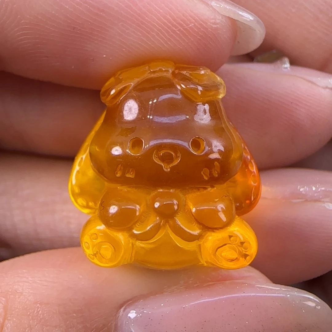 琥珀未镶嵌珠宝奇石晨