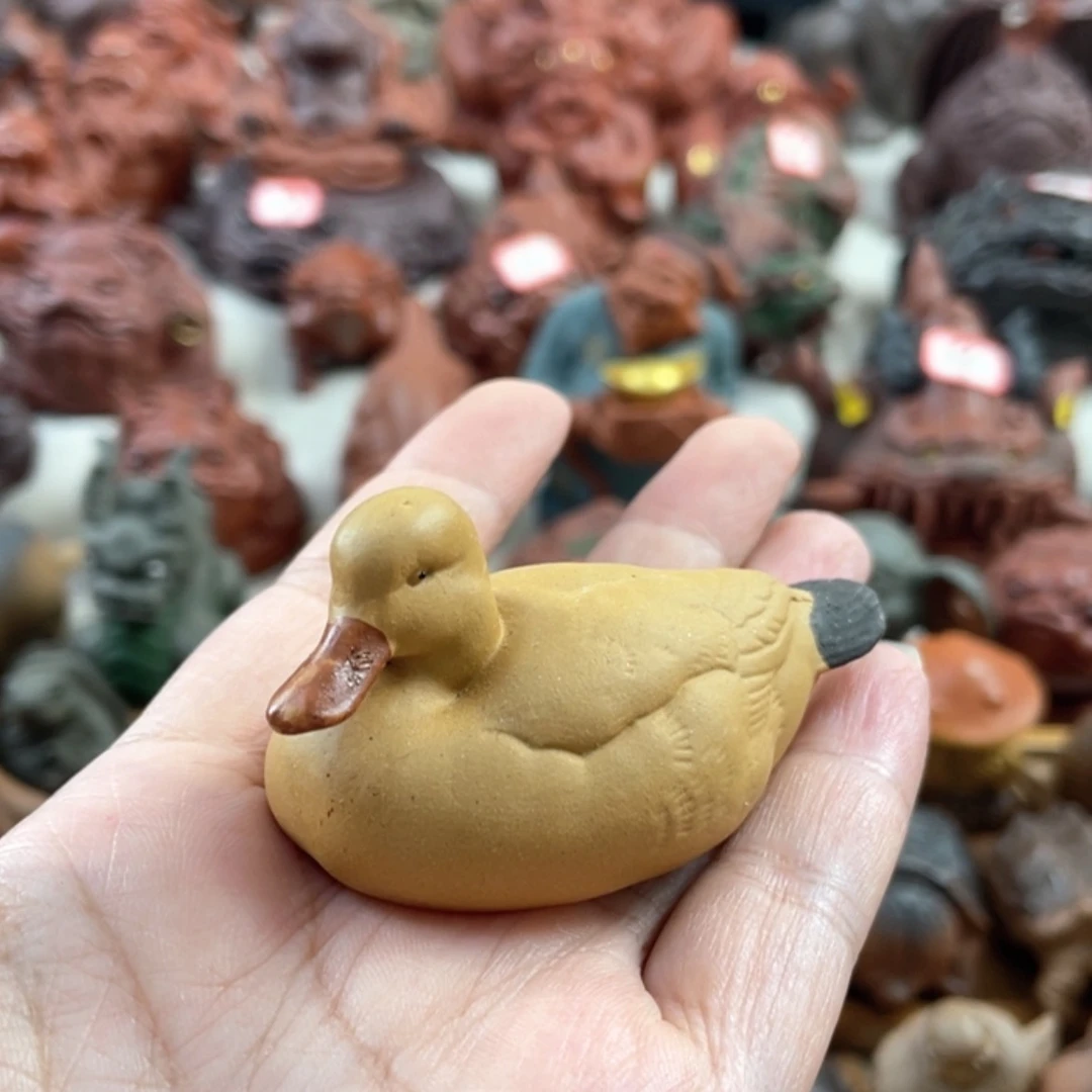 【闪购商品】紫砂茶宠紫砂小鸭