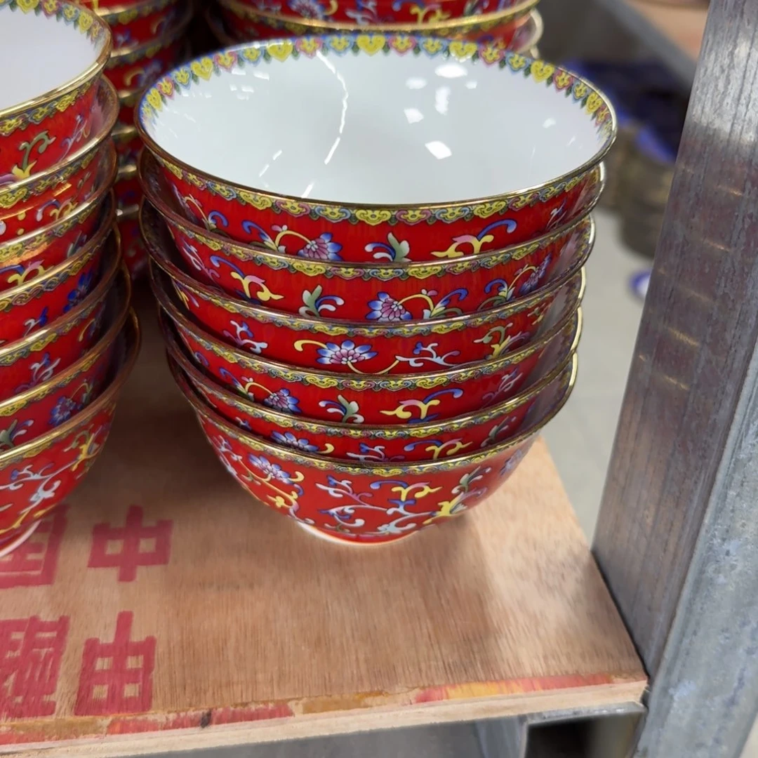 瓷景德镇珐琅彩餐具
