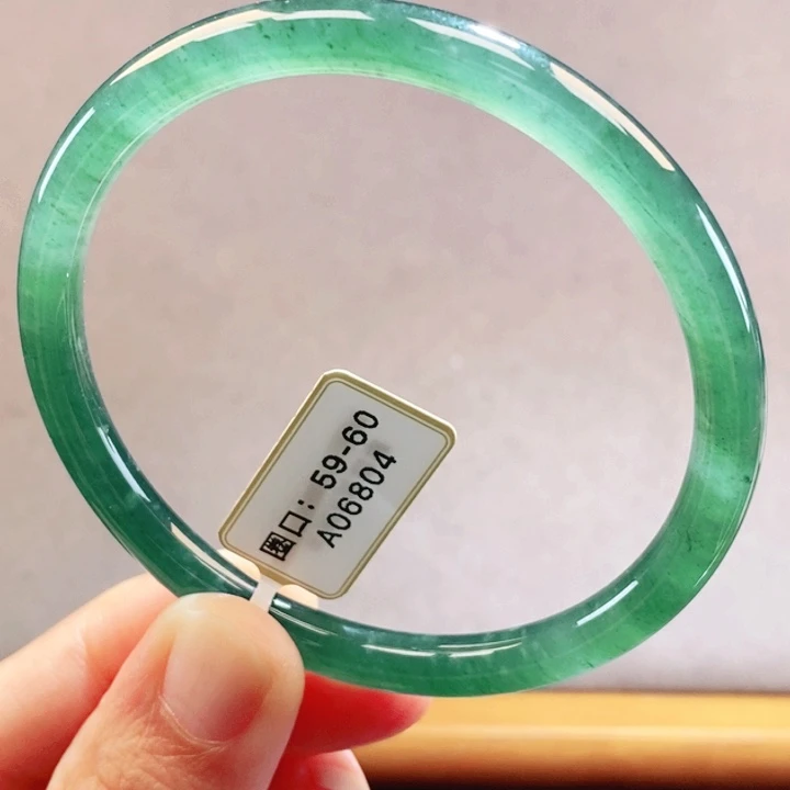 翡翠未镶嵌手镯天然翡翠手镯23