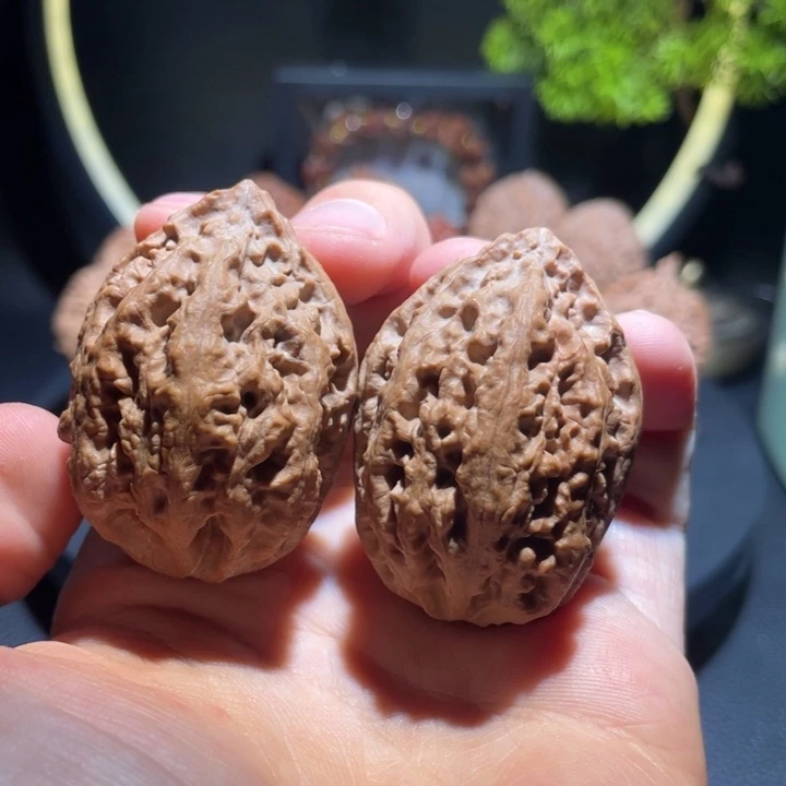 文玩核桃吊坠聚核财睿10