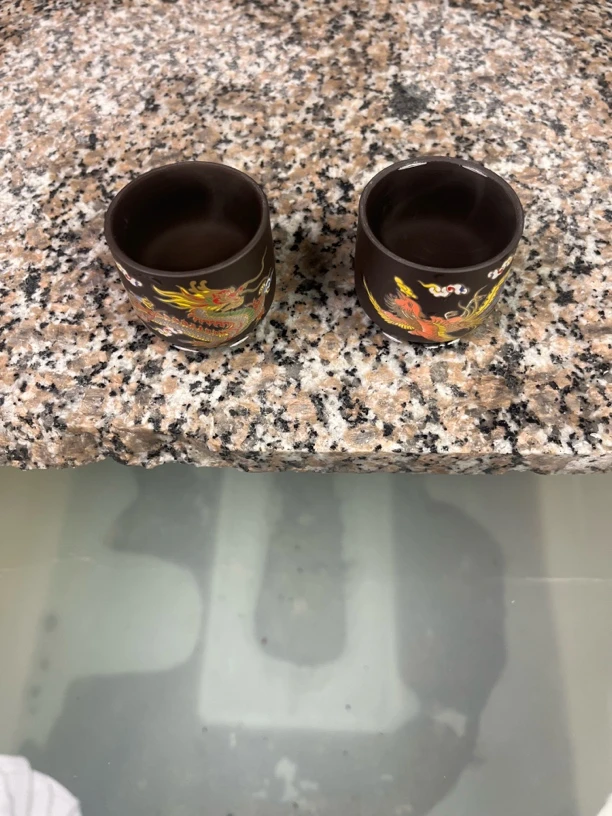 扳指杯龙凤变色杯