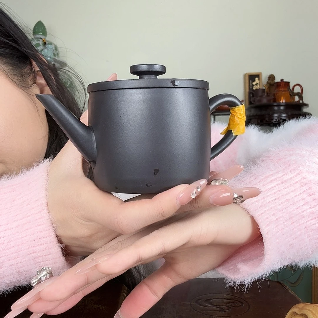 紫砂茶壶张*姆壶嘴磕碰补丁瑕疵