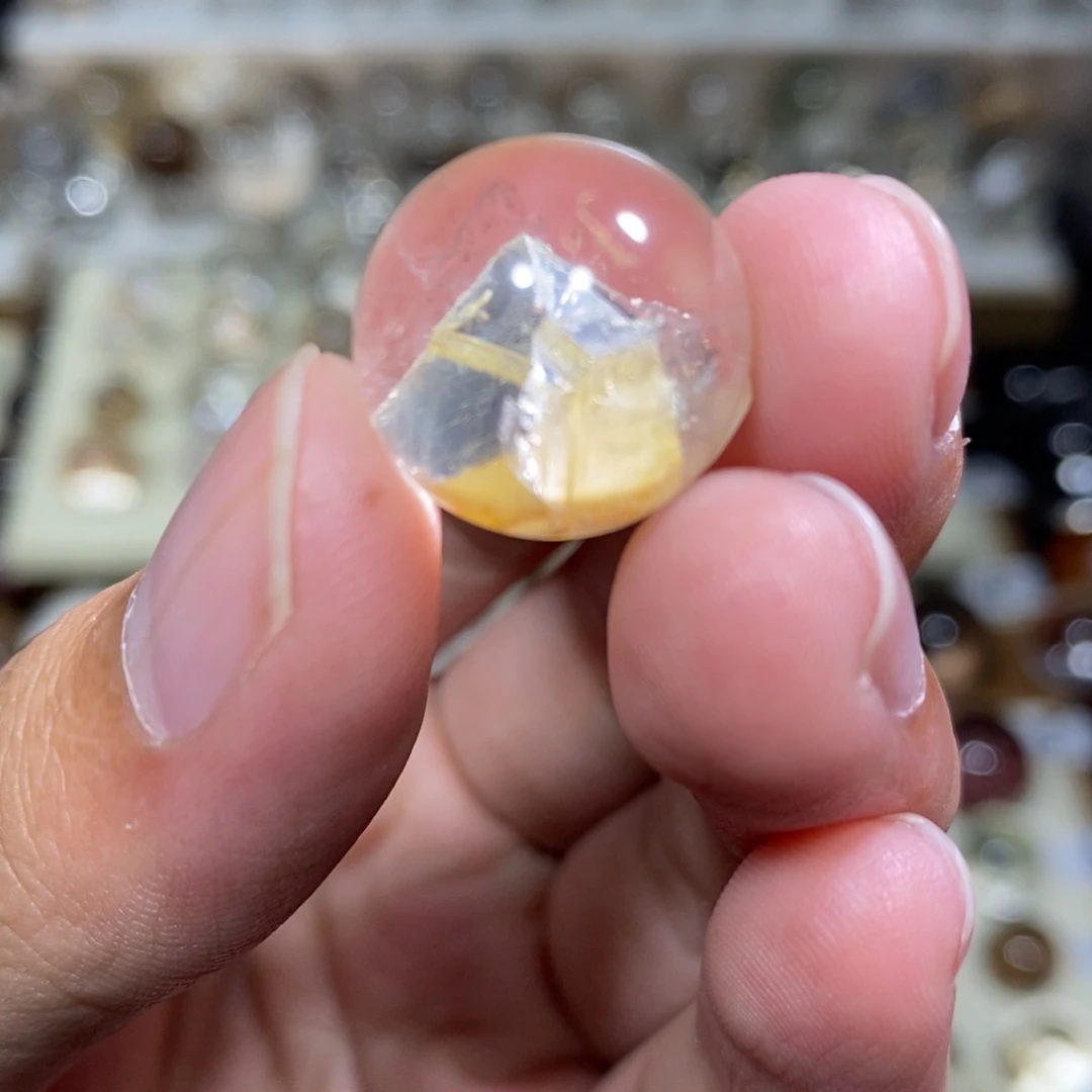 水晶珠宝半成品未镶嵌16.5m