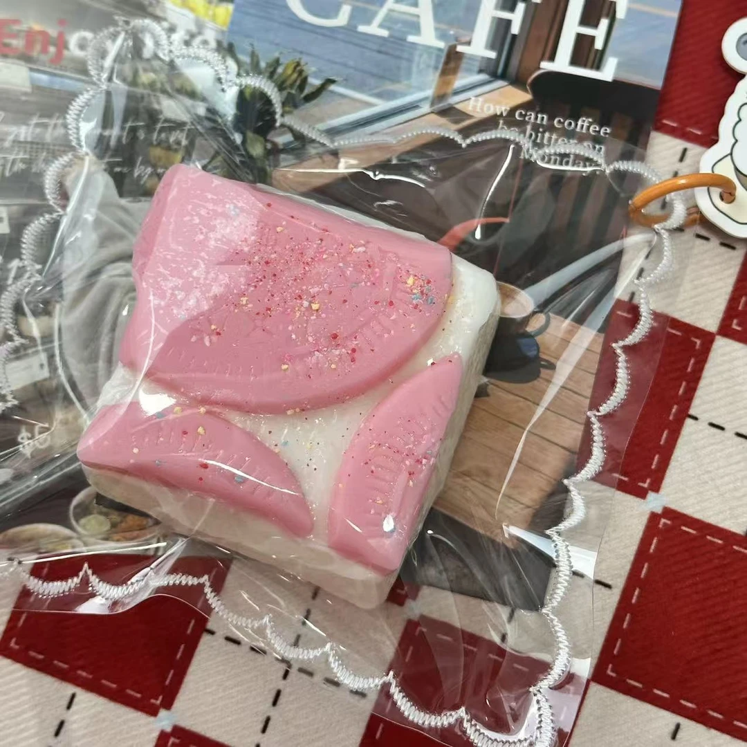 糯米泥 缝边【奥利奥方糕】喜仔yummy硅胶捏捏仿真玩具