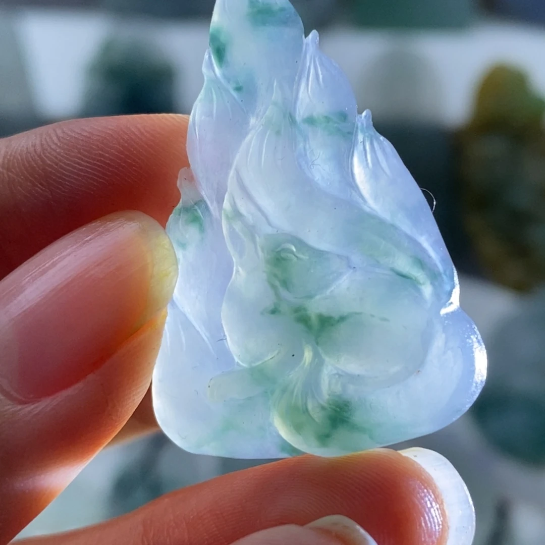 未镶嵌定制翡翠毛货无鉴赏期