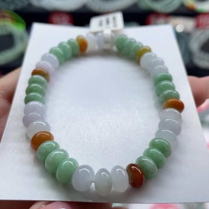 未镶嵌手链翡翠卡7