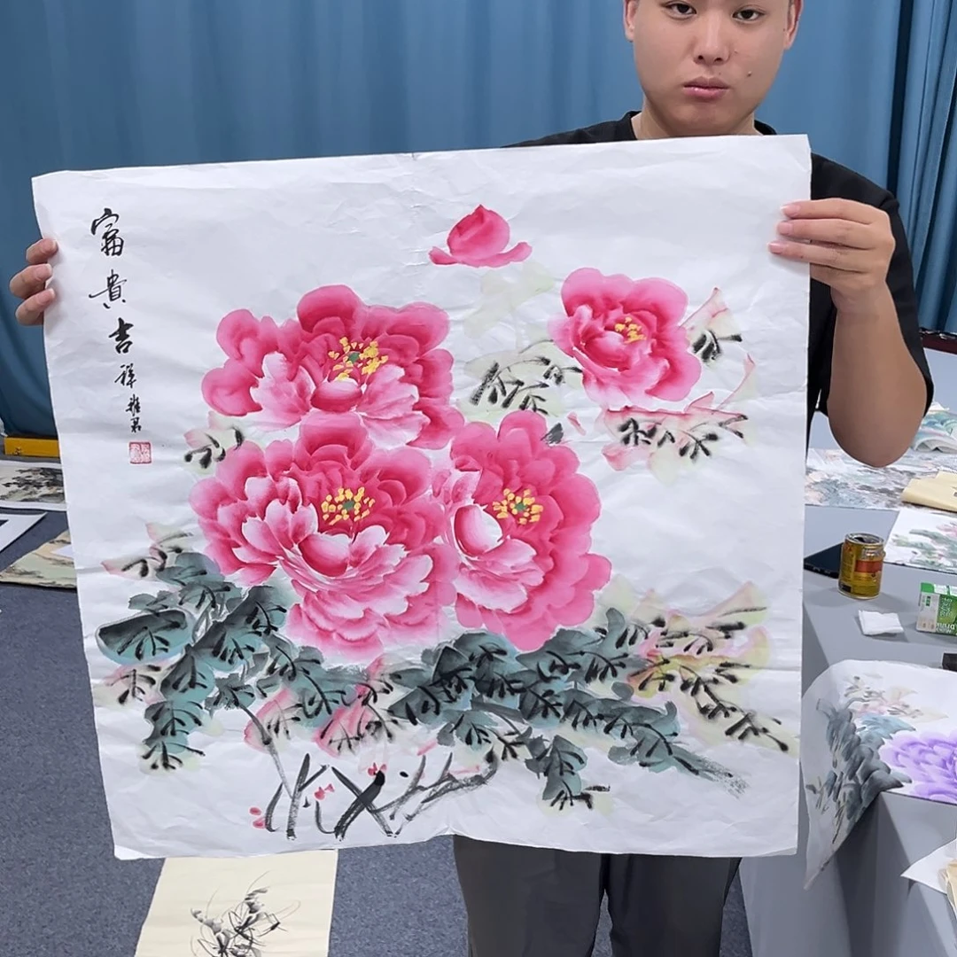国画国画老师作品