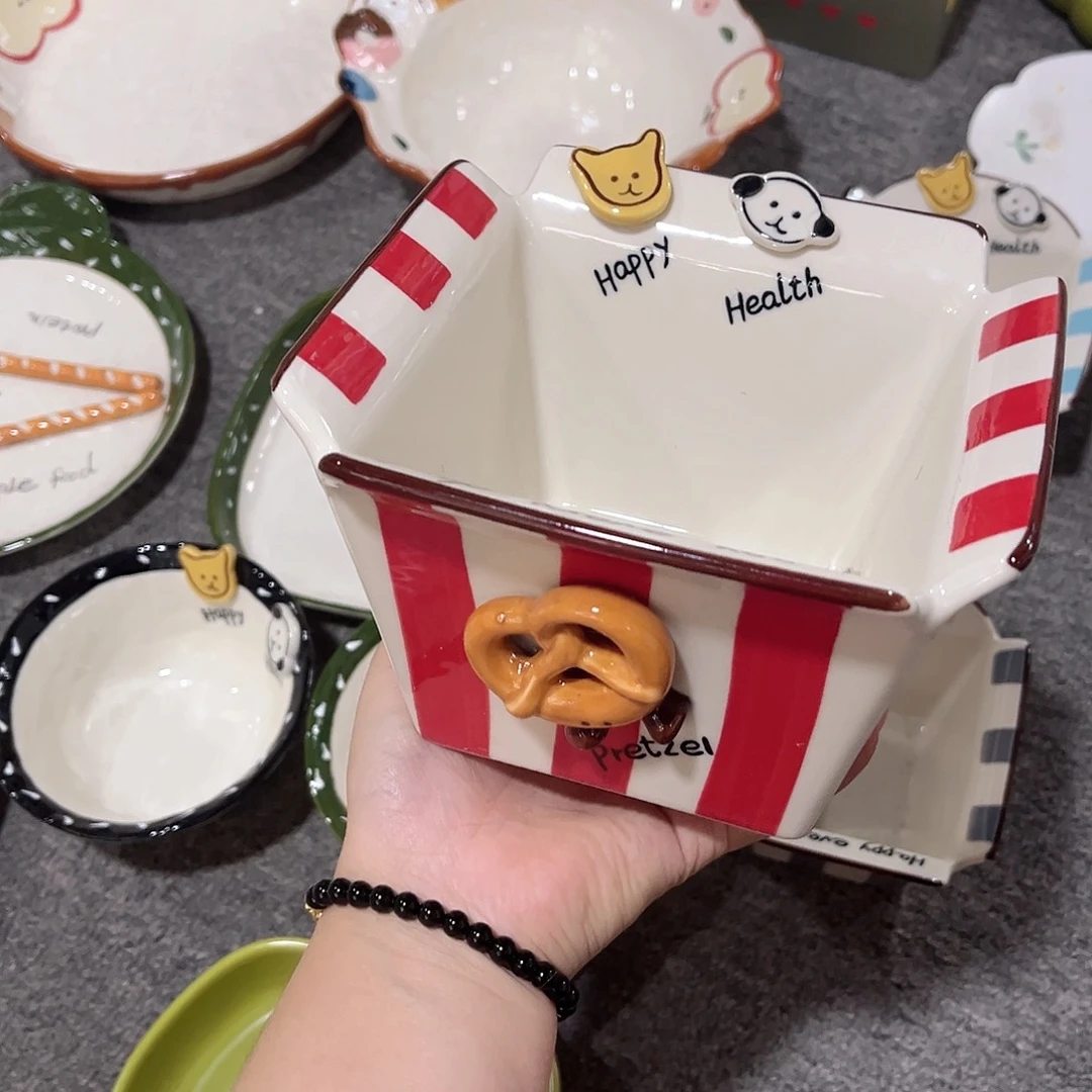 大号薯条桶陶瓷餐具