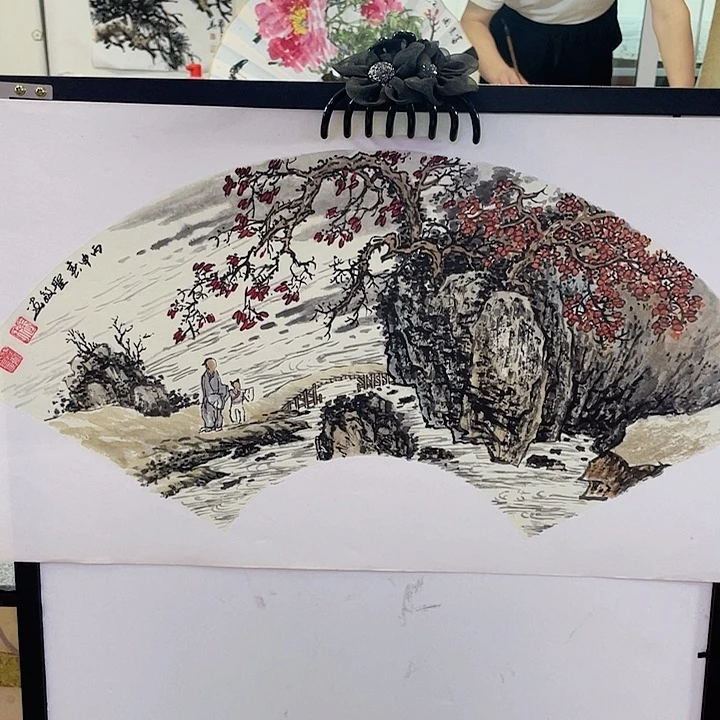 国画张圣敏先生纯手绘作品