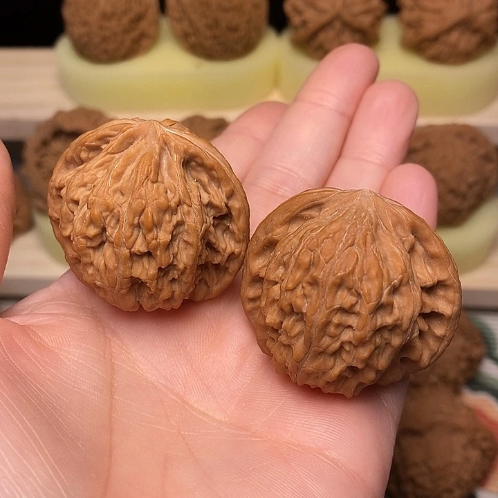 壮***4吊坠文玩核桃39磨
