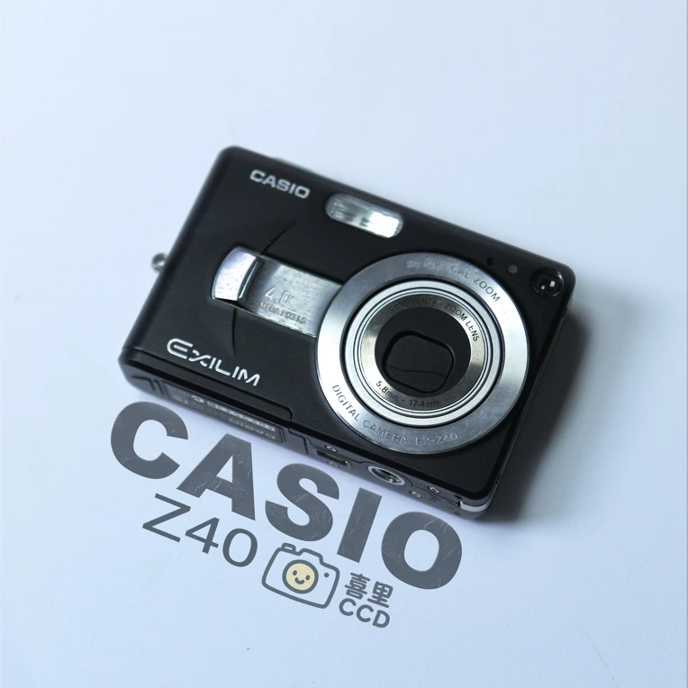 95新 Casio/卡西欧 z40 黑色 古早氛围感 400万像素
